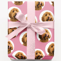 Personalisiertes Hunde-Foto Rosa