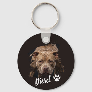 Personalisiertes Hunde-Foto-Schlüsselanhänger mit  Schlüsselanhänger