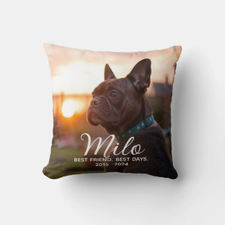 Personalisiertes Hunde-Gedenkkissen Kissen