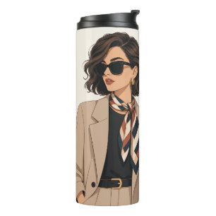 "Personalisiertes Hunde-Mama-Geschenk" "Benutzerde Thermosbecher
