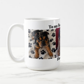 PERSONALISIERTES HUNDE-PAPA-FOTO  KAFFEETASSE