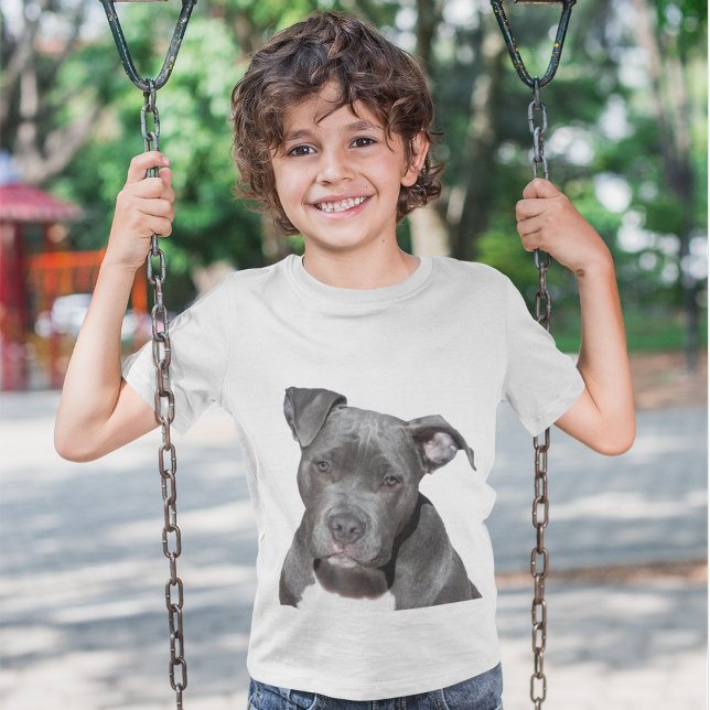Personalisiertes Hundebüt-Foto T-Shirt (Your doggie on a tishirt)