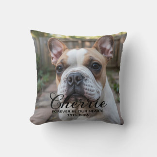 Personalisiertes Hundegedenken Kissen