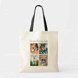 Personalisiertes Hundegeschenk - Boxer-Hund Tragetasche