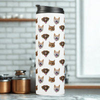Personalisiertes Hundegesicht, Hunde Katze Mama Fo