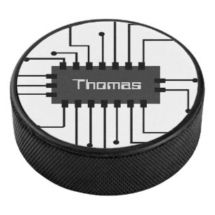 Personalisiertes IC-Chip-Image Eishockey Puck
