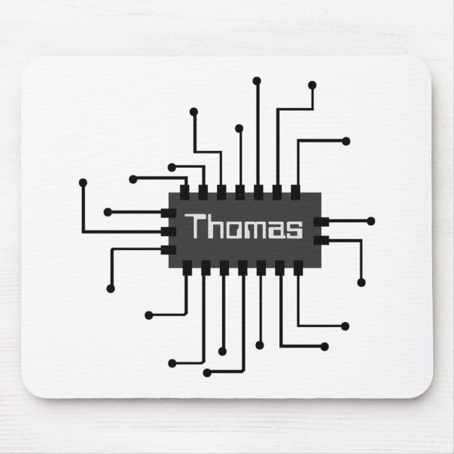 Personalisiertes IC-Chip-Image Mousepad (Vorne)