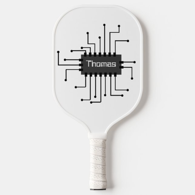 Personalisiertes IC-Chip-Image Pickleball Schläger (Vorderseite)