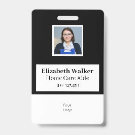 Personalisiertes ID-Foto-Abzeichen doppelseitig Ausweis