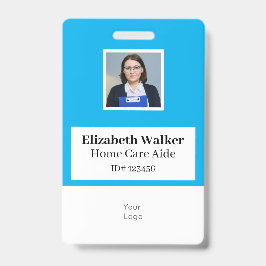 Personalisiertes ID-Foto-Abzeichen doppelseitig Ausweis