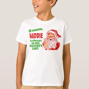 Personalisiertes (Ihr Name) Weihnachten T-Shirt