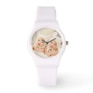 Personalisiertes individuelles Baby-Foto Armbanduhr