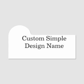 Personalisiertes individuelles Design 3" x 1,5" ge Namensschild