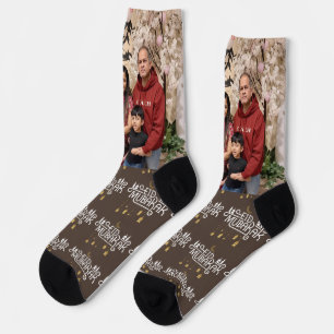 Personalisiertes individuelles Foto Bild Familie Socken