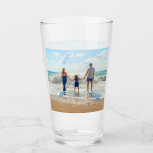 Personalisiertes individuelles Foto Glas