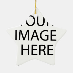 Personalisiertes individuelles Foto Keramikornament