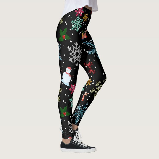 Personalisiertes individuelles Foto Leggings (Rechts)