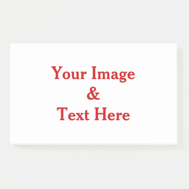 Personalisiertes individuelles Foto Post-it Klebezettel (Vorderseite)