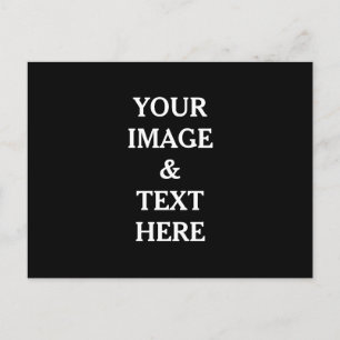 Personalisiertes individuelles Foto Postkarte