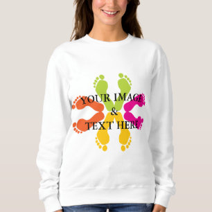Personalisiertes individuelles Foto Sweatshirt