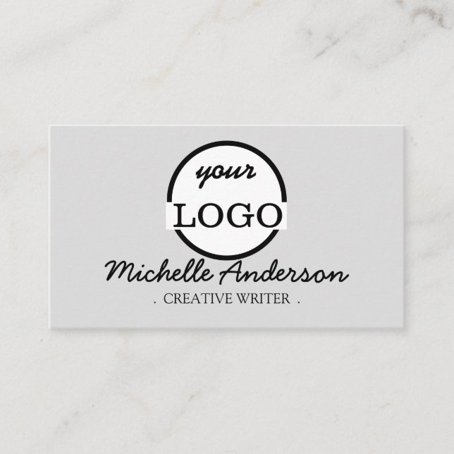 Personalisiertes individuelles Foto Visitenkarte (Vorderseite)