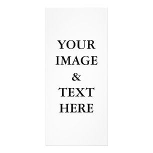 Personalisiertes individuelles Foto Werbekarte