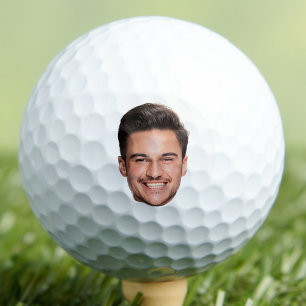 Personalisiertes individuelles Gesicht Golfball