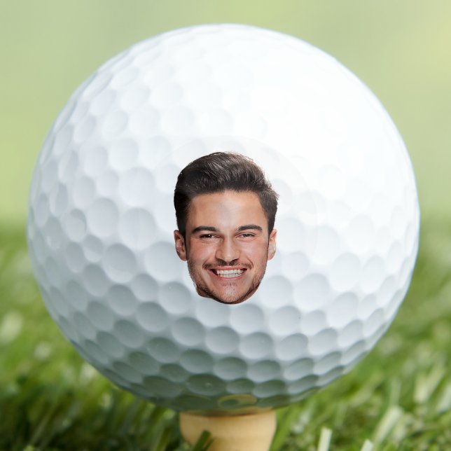 Personalisiertes individuelles Gesicht Golfball (Von Creator hochgeladen)