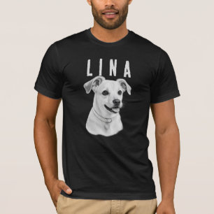 Personalisiertes individuelles Haustierporträt T-Shirt