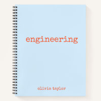 Personalisiertes Ingenieur-Millimeterpapier Blau O
