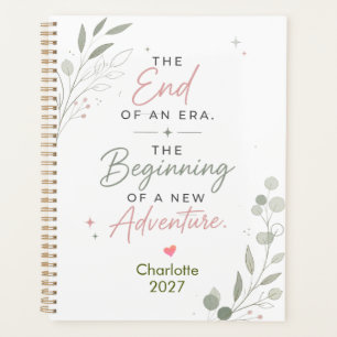 Personalisiertes inspirierendes Renten-Geschenk fü Planer