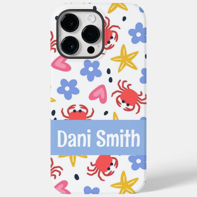 Personalisiertes iPhone 14 Pro Max Gehäuse Case-Mate iPhone Hülle (Rückseite)