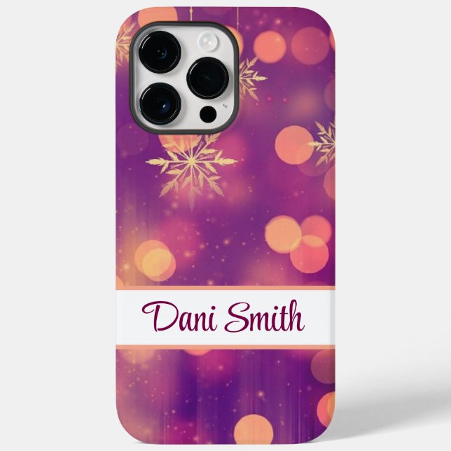 Personalisiertes iPhone 14 Pro Max Gehäuse Case-Mate iPhone Hülle (Rückseite)