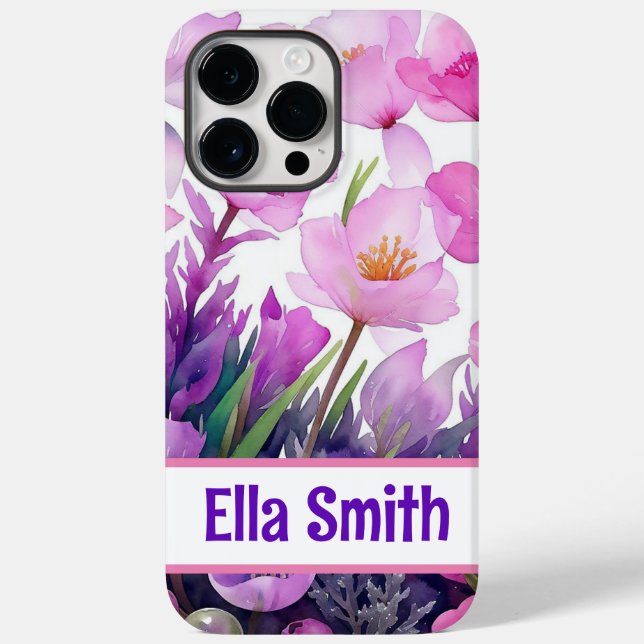 Personalisiertes iPhone 14 Pro Max Gehäuse Case-Mate iPhone Hülle (Rückseite)