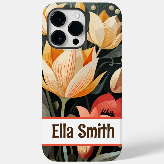 Personalisiertes iPhone 14 Pro Max Gehäuse Case-Mate iPhone Hülle (Rückseite)