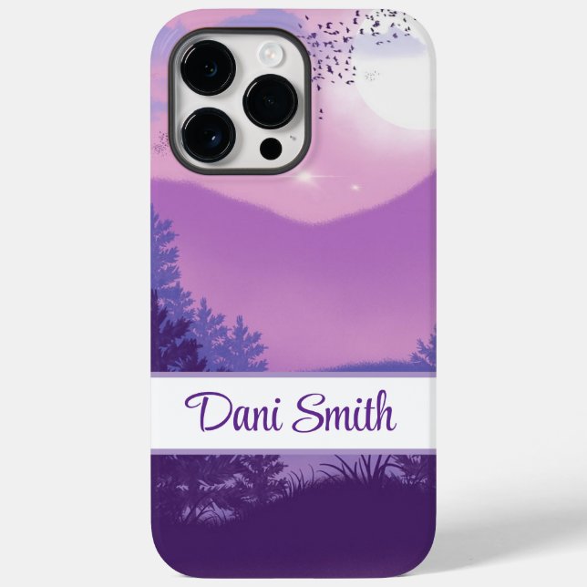 Personalisiertes iPhone 14 Pro Max Gehäuse Case-Mate iPhone Hülle (Rückseite)