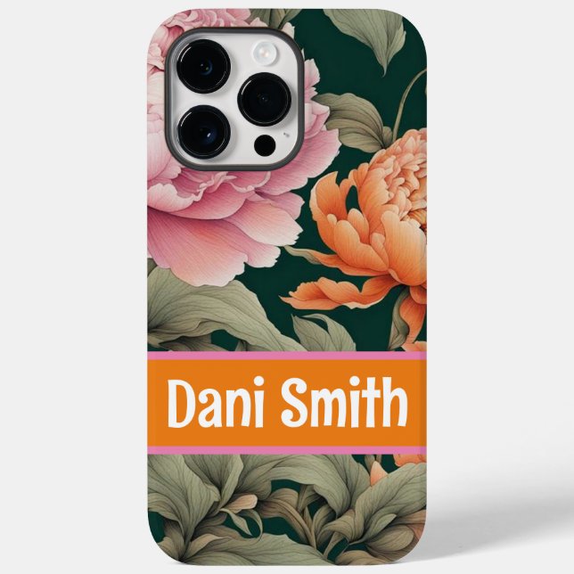 Personalisiertes iPhone 14 Pro Max Gehäuse Case-Mate iPhone Hülle (Rückseite)