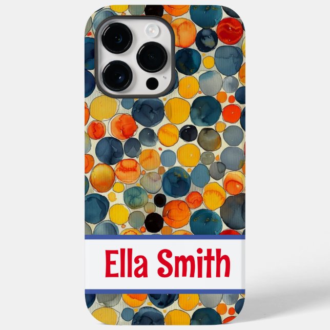 Personalisiertes iPhone 14 Pro Max Gehäuse Case-Mate iPhone Hülle (Rückseite)