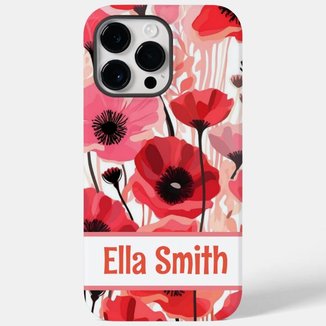 Personalisiertes iPhone 14 Pro Max Gehäuse Case-Mate iPhone Hülle (Rückseite)