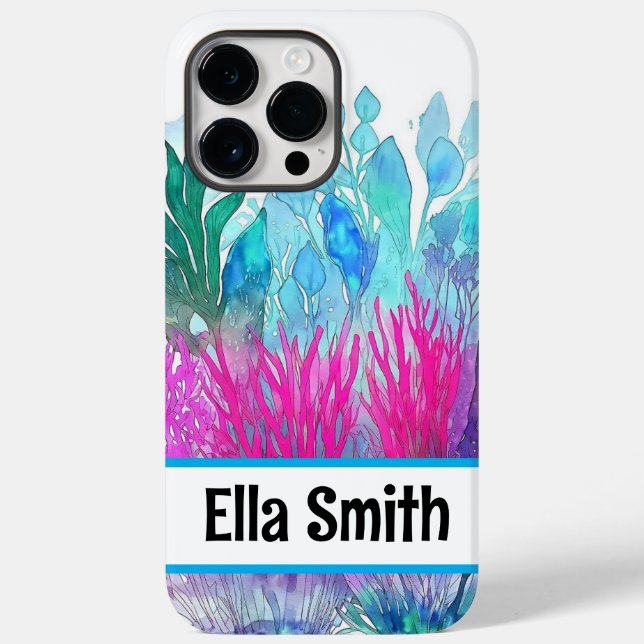 Personalisiertes iPhone 14 Pro Max Gehäuse Case-Mate iPhone Hülle (Rückseite)