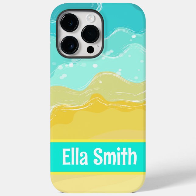 Personalisiertes iPhone 14 Pro Max Gehäuse Case-Mate iPhone Hülle (Rückseite)