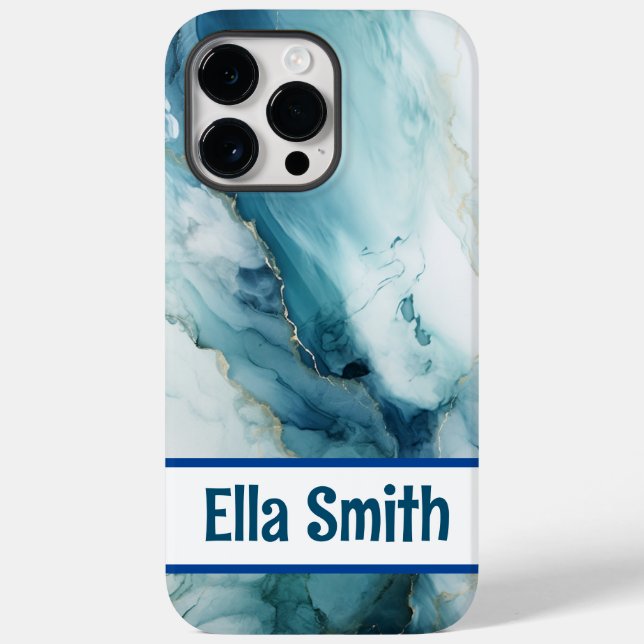 Personalisiertes iPhone 14 Pro Max Gehäuse Case-Mate iPhone Hülle (Rückseite)