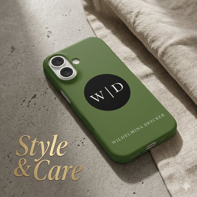 Personalisiertes iPhone 16 Fall mit Ihrem Namen Case-Mate iPhone Hülle (Personalized iPhone 16 Case with Your Name)