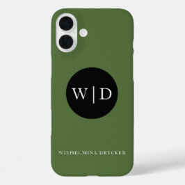 Personalisiertes iPhone 16 Plus Fall mit Ihrem Nam iPhone 16 Plus Hülle