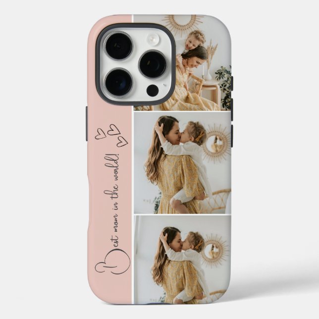 Personalisiertes iPhone 16 Pro Case-Mother-Day-Ges Case-Mate iPhone Hülle (Rückseite)