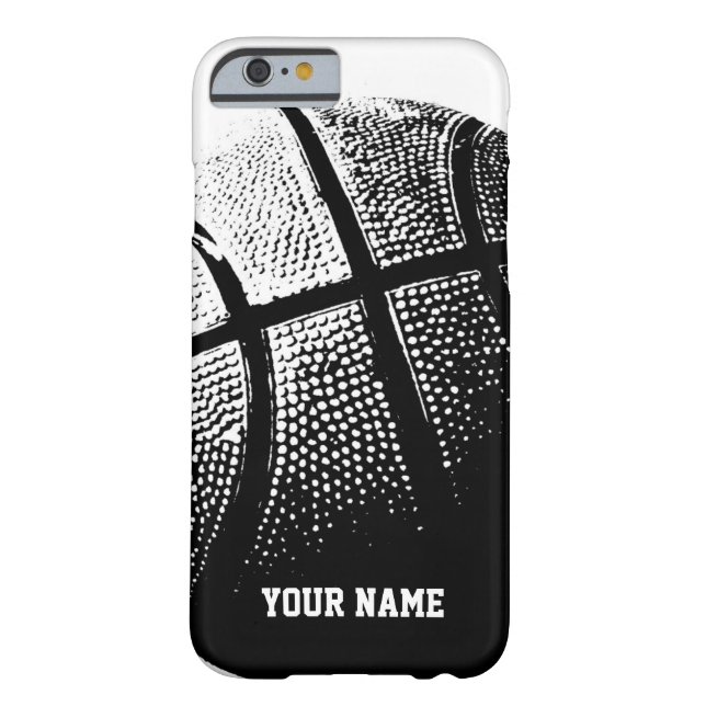 Personalisiertes iPhone 6 Basketballsport der Case-Mate iPhone Hülle (Rückseite)