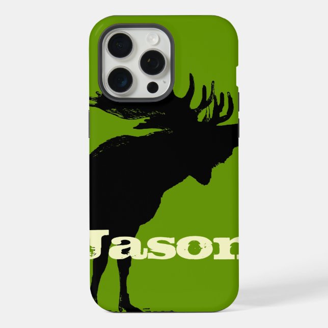 Personalisiertes iPhone Elch Hülle (Rückseite)