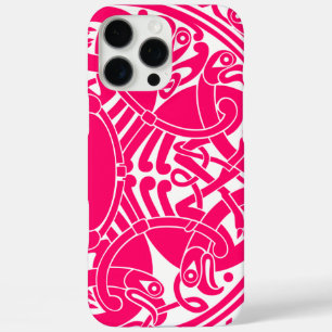 Personalisiertes iPhone mit keltischem Vogelkreism 16 Pro Max Hülle
