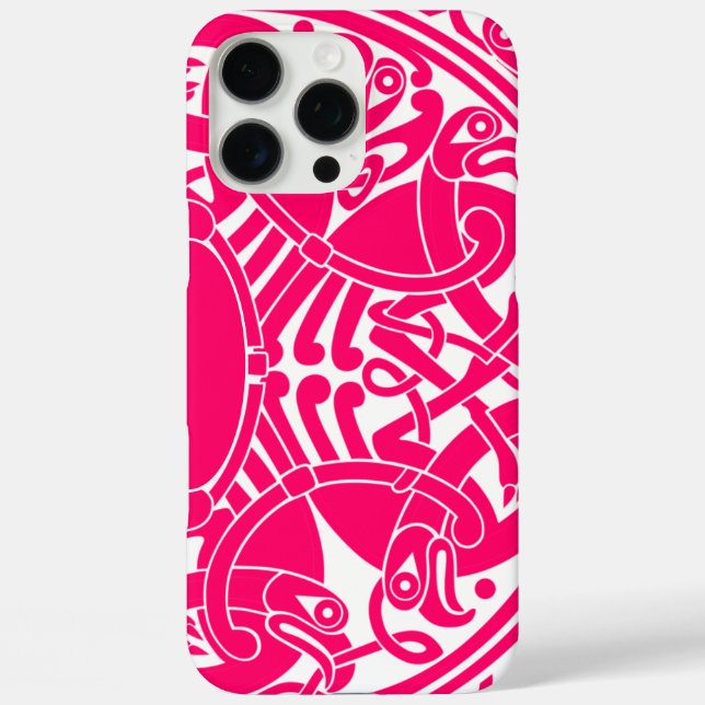Personalisiertes iPhone mit keltischem Vogelkreism Case-Mate iPhone Hülle (Rückseite)