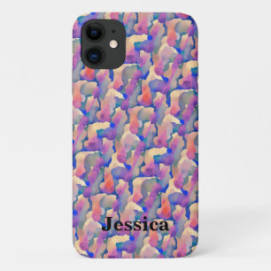 Personalisiertes iPhone-Muster für Wasserfarben 11 Case-Mate iPhone Hülle